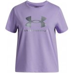 Under Armour G RIVAL SHIMMER SS TEE fialové 6004129-538 – Zboží Mobilmania