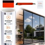 Fólie okenní Solar Systems zrcadlo hotová stříbrná 100x150 cm – Zboží Mobilmania