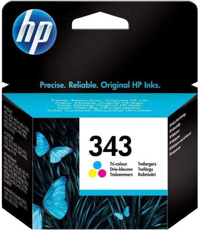 HP 343 originální inkoustová kazeta tříbarevná C8766EE