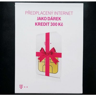 T-Mobile DATOVÁ SIM Přednabitý mobilní internet - KREDIT 200 Kč – Hledejceny.cz