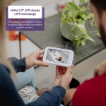 TrueLife NannyCam R4 chůvička bílá – Zboží Dáma