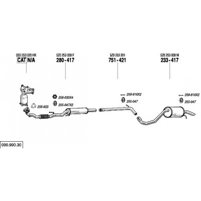 Bosal BS 751-421 – Hledejceny.cz