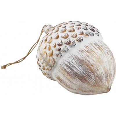 MOREX, Dekorace žalud k zavěšení 12,5 x 12,5 x 17 cm – Hledejceny.cz