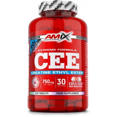 Amix CEE creatine ethyl ester 120 tablet – Zboží Mobilmania