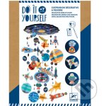 Djeco Do it yourself Color-in paint Solar system – Sleviste.cz