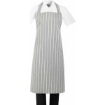Gastrofans Zástěra s laclem Whites šedo-bílé proužky 71 x 96 cm – Hledejceny.cz