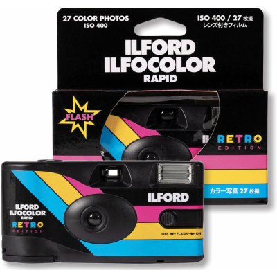 Ilford Ilfocolor Single Use Camera Rapid Retro – Zbozi.Blesk.cz