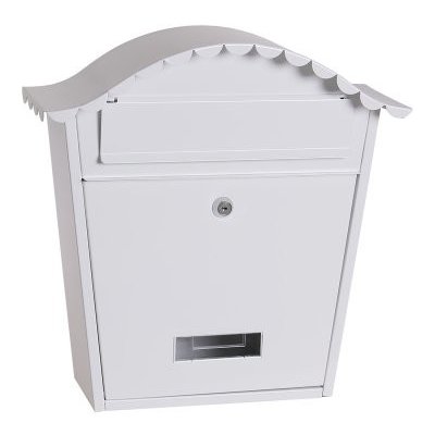 Schránka poštovní, 370 x 364 x 134 mm, bílá – Hledejceny.cz