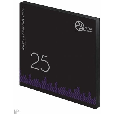 Audio Anatomy INNER SLEEVES 12″ Provedení: Black 25 – Sleviste.cz