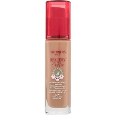 Bourjois Paris Healthy Mix Clean & Vegan Radiant Foundation 56W Light Bronze 30 ml