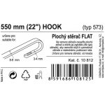 Compass Flat Bulk Hook 550 mm 10812