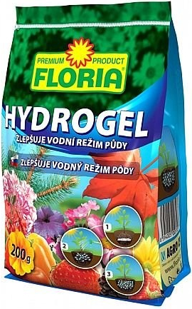 NohelGarden Hydrogel FLORIA pro zlepšení vodního režimu půdy 200 g