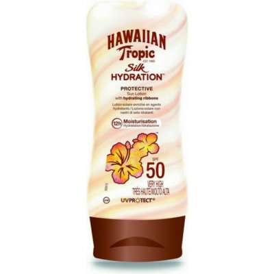 Hawaiian Tropic Silk Hydration hydratační krém na opalování SPF50 180 ml – Zboží Mobilmania