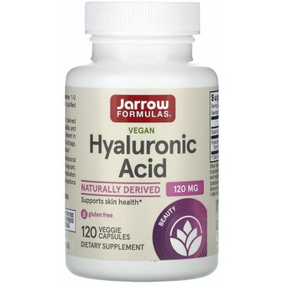 Jarrow Formulas Kyselina hyaluronová 120 mg 120 rostlinných kapslí – Hledejceny.cz