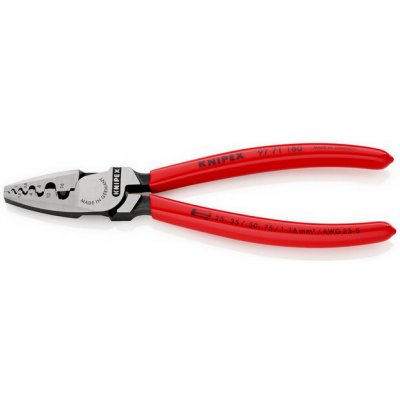 Lisovací/krimpovací kleště Knipex 97 71 180 0,5-16mm2 na dutinky – Zboží Dáma