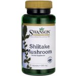 Swanson Shiitake Mushroom 500 mg 60 kapslí – Hledejceny.cz