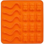 Orion forma silikon Gumídci a žížaly 16x20x1cm – Zboží Dáma