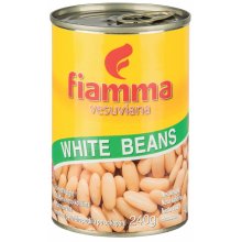Fiamma Fazole malé bílé Cannellini Fiamma Vesuviana 400 g