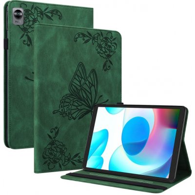 VSECHNONAMOBIL 43927 ART BUTTERFLY Zaklápěcí pouzdro Realme Pad Mini zelené – Zboží Živě