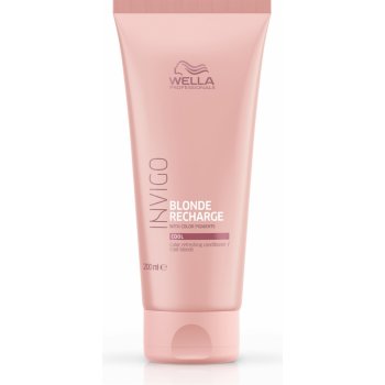 Wella Invigo Blonde Recharge kondicionér s barevnými pigmenty Studená blond 200 ml