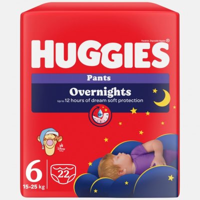 Huggies Overnights Pants 6 22 ks – Zboží Dáma