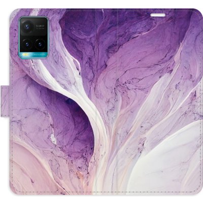 Pouzdro iSaprio - Purple Paint - Vivo Y21 / Y21s / Y33s