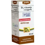 JutaVit Vitamin D3 Drops 400 IU for Babies and Kids 30 ml – Hledejceny.cz