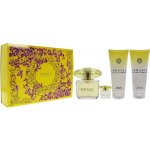 Versace Yellow Diamond EDT 90 ml + EDT 5 ml + sprchový gel 100 ml + tělové mléko 100 ml dárková sada – Hledejceny.cz