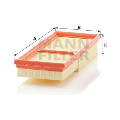 MANN FILTER Vzduchový filtr C 2861-2 – Hledejceny.cz
