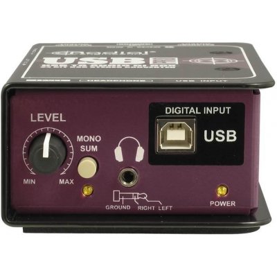 Radial USB-Pro Stereo USB Laptop DI Box