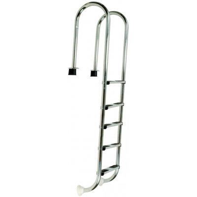 FILINOX Žebřík nerez Muro (Slim) s pouzdrem 5 stupňový, (AISI 316) – Zboží Dáma