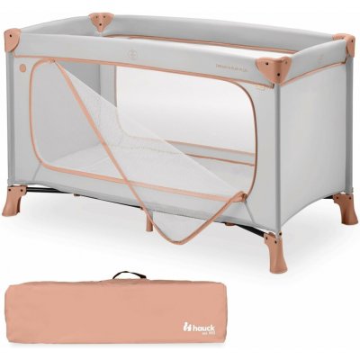 Hauck Cestovní postýlka Dream N Play Plus Dusty Cork – Zbozi.Blesk.cz