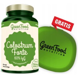 GreenFood Nutrition Colostrum Forte 60% IgG 60 kapslí