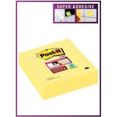 Bloček Post-it 675-SS3-CY, linkovaný, 101x101 mm, 3x70 líst. – Hledejceny.cz