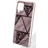 Pouzdro a kryt na mobilní telefon Samsung 1Mcz Geometric Marble Cover ochranné Samsung Galaxy A22, Galaxy M22, Galaxy M32 šedé