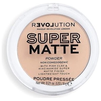 Revolution Relove Super Matte Pressed Vanilla pudr 6 g