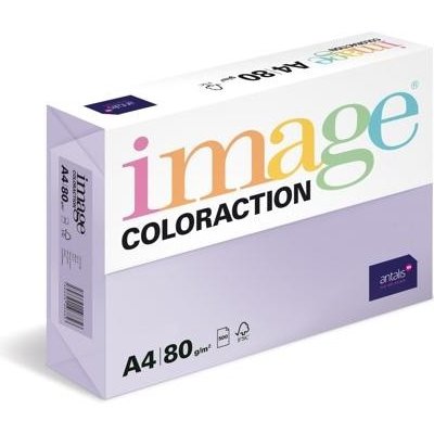 Image Coloraction Papír barevný A4/500/80g Tundra pastelově fialová 09 bal – Sleviste.cz