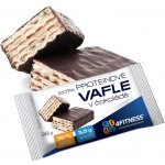 4Fitness Proteinová vafle v čokoládové polevě 38 % proteinu 38 g – Zboží Dáma