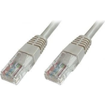 Digitus DK-1512-030 Ecoline patch, UTP, CAT 5e, AWG 26/7, 3m, šedý