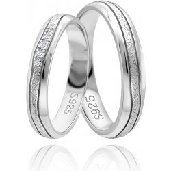 Olivie Snubní stříbrný prsten HARMONY 5923