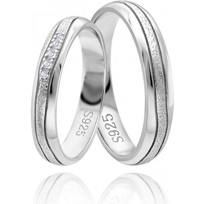 Olivi Snubní stříbrný prsten HARMONY 5923 – Zboží Mobilmania