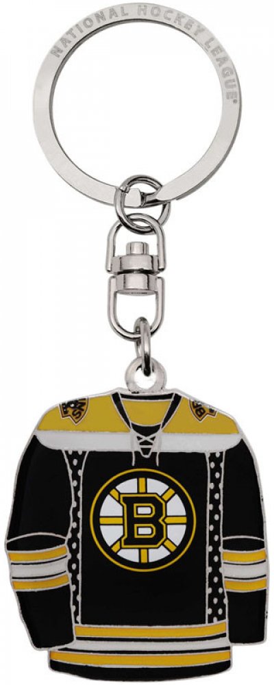 Přívěsek na klíče JFSC NHL Jersey Keychain Boston Bruins | Srovnanicen.cz