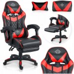 Sofotel Draknor II černo-červené – Zboží Mobilmania