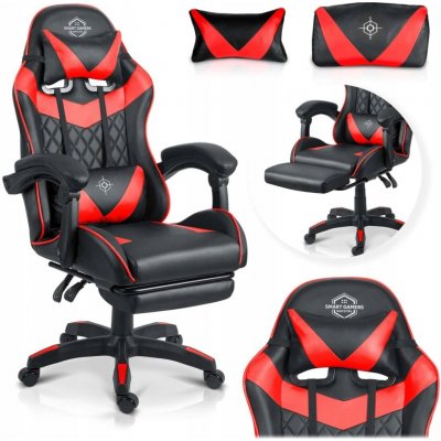 Sofotel Draknor II černo-červené – Zboží Mobilmania