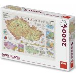 Dino Mapy České Republiky 2000 dílků – Hledejceny.cz