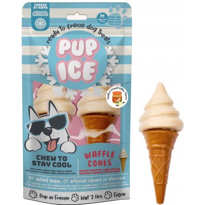 Pup Ice chladící s vanilkou a arašídovým máslem 2 ks 110 g – Zboží Mobilmania