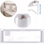 Kidwell TIVA Ochranná zábrana k posteli sklopná 30 úrovní nastavení 200 cm – Sleviste.cz