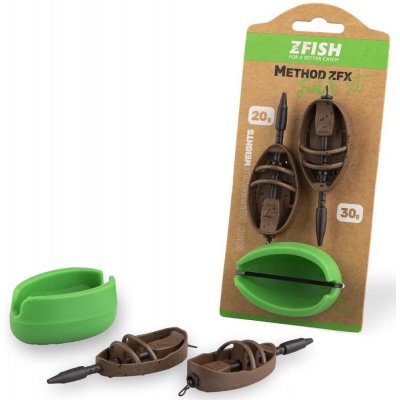 Zfish Sada Krmítek Method Feeder Set ZFX + Formička Hmotnost: 20g+30g+Formička – Sleviste.cz