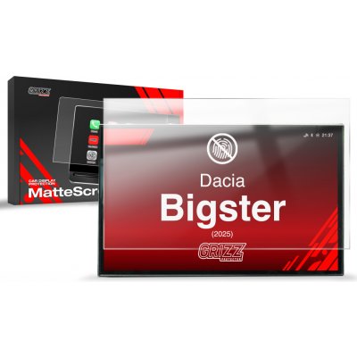 GRIZZ Protector, Ochrana displeje MatteScreen, Dacia Bigster, 2024- , Display 10" – Hledejceny.cz