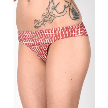 Rvca Triangle Row Cheeky Havana Red červená